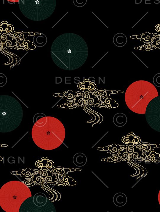 祥云印花华亿平台图片