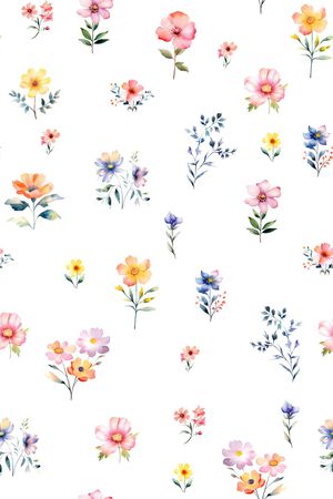 小清新印花华亿平台图片