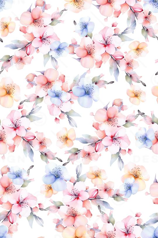 小清新印花华亿平台图片