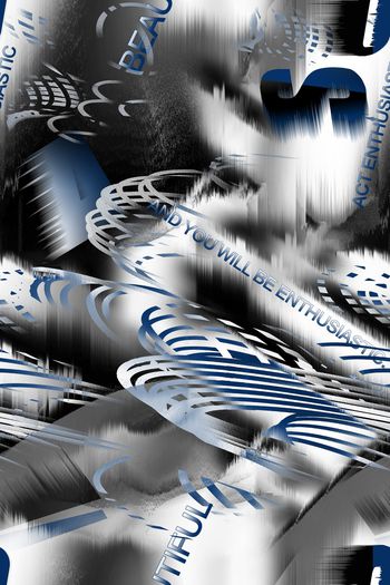 抽象印花华亿平台图片