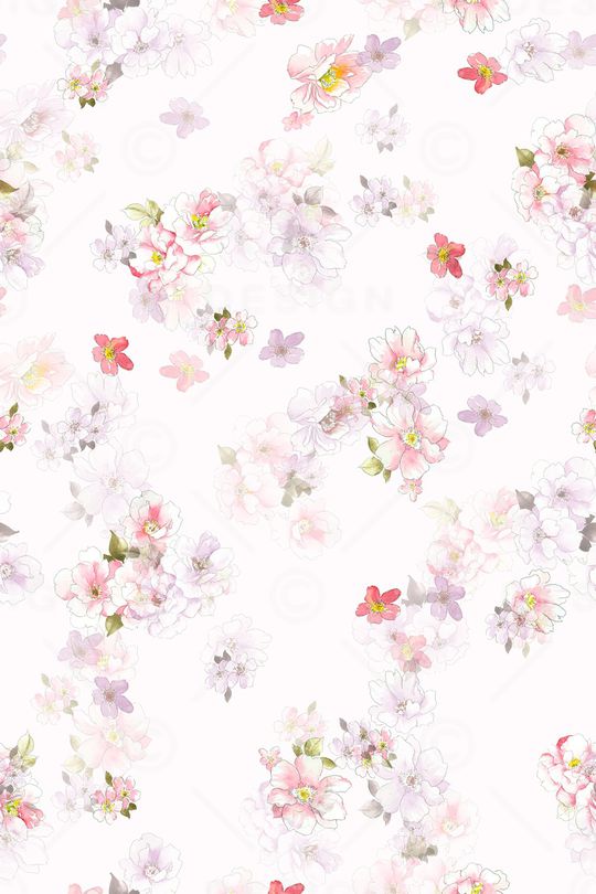 小清新印花华亿平台图片