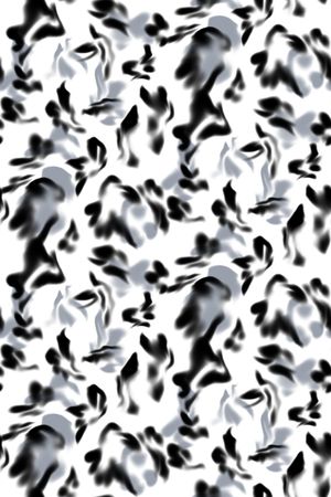 黑白华亿平台印花华亿平台图片