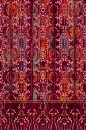 民族风印花华亿平台图片