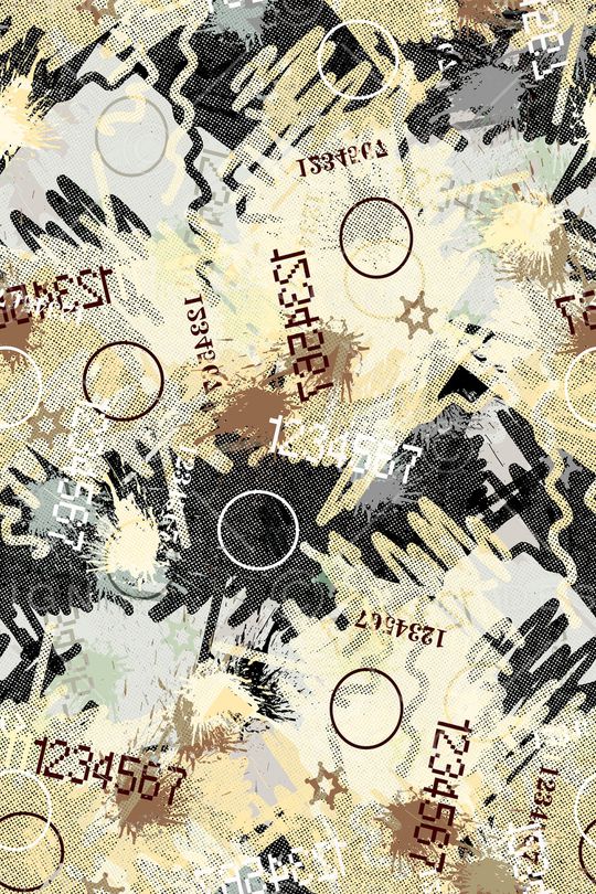 抽象印花华亿平台图片