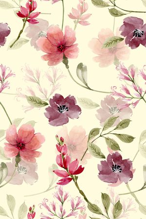 水彩印花华亿平台图片