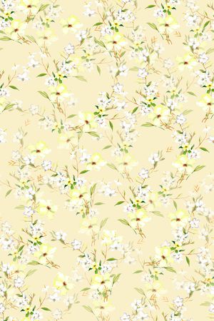 小清新印花华亿平台图片