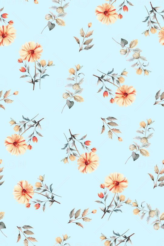 小清新印花华亿平台图片