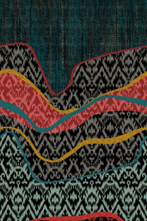 民族风印花华亿平台图片