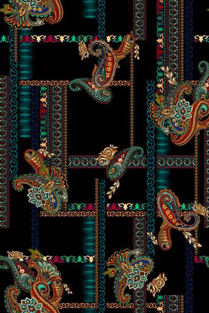 条纹印花华亿平台图片