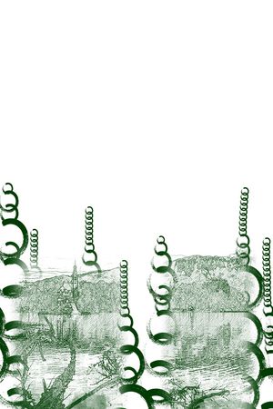 水墨风印花华亿平台图片