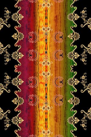 民族风印花华亿平台图片