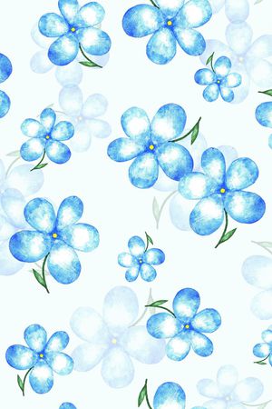 小清新印花华亿平台图片