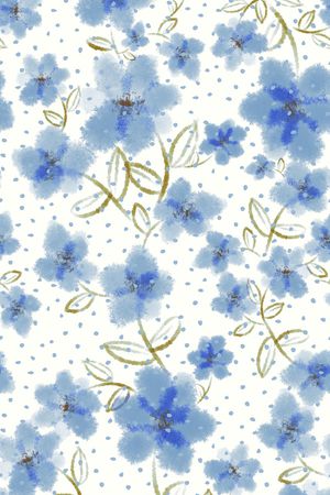 小清新印花华亿平台图片