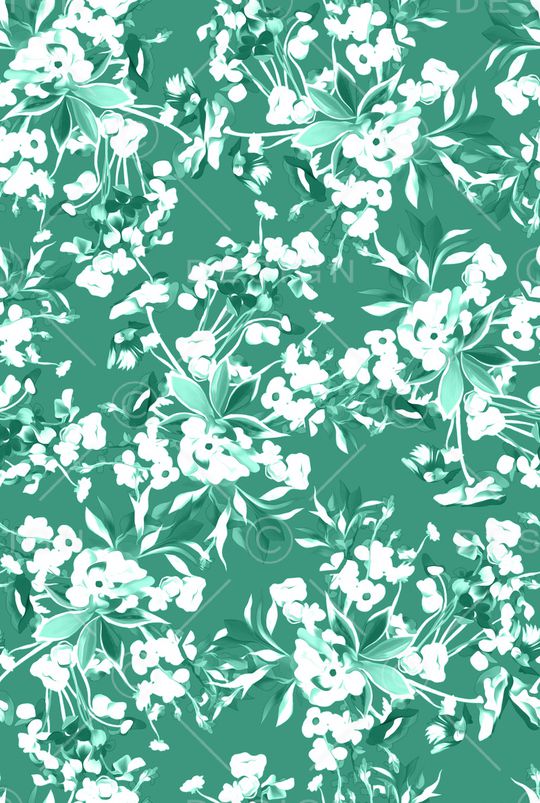 绿植树叶印花华亿平台图片