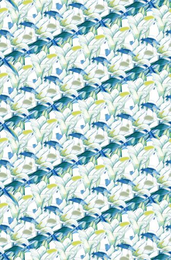 绿植树叶印花华亿平台图片