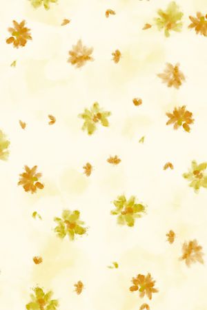 手绘花卉印花华亿平台图片