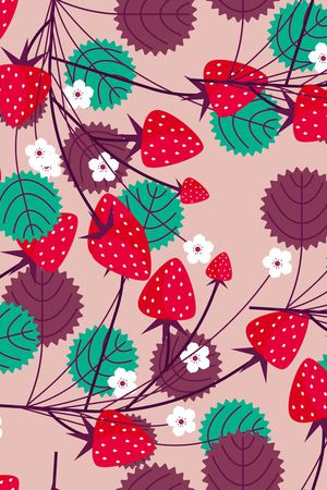 草莓印花华亿平台图片