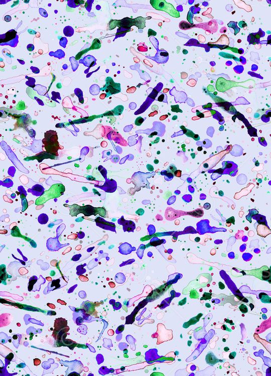 水彩印花华亿平台图片