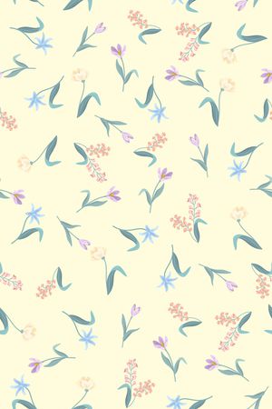 小清新印花华亿平台图片