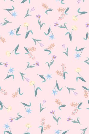 小清新印花华亿平台图片