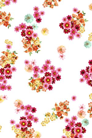 小碎花印花华亿平台图片