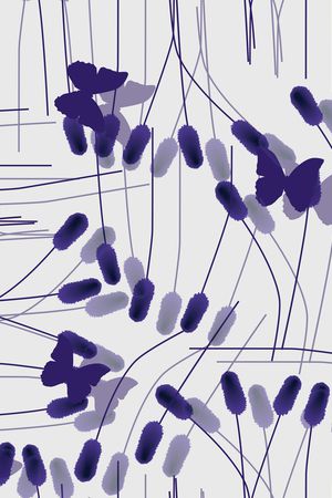 线条印花华亿平台图片