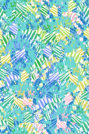 抽象印花华亿平台图片