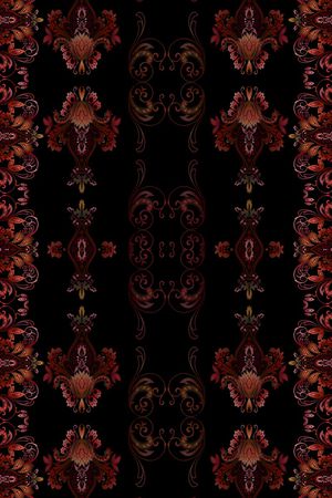 民族风印花华亿平台图片