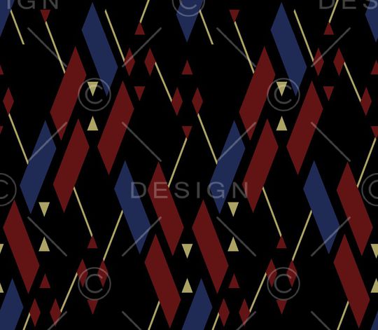 几何印花华亿平台图片