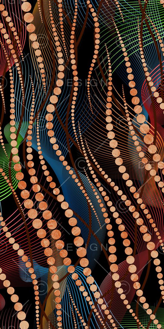 线条印花华亿平台图片