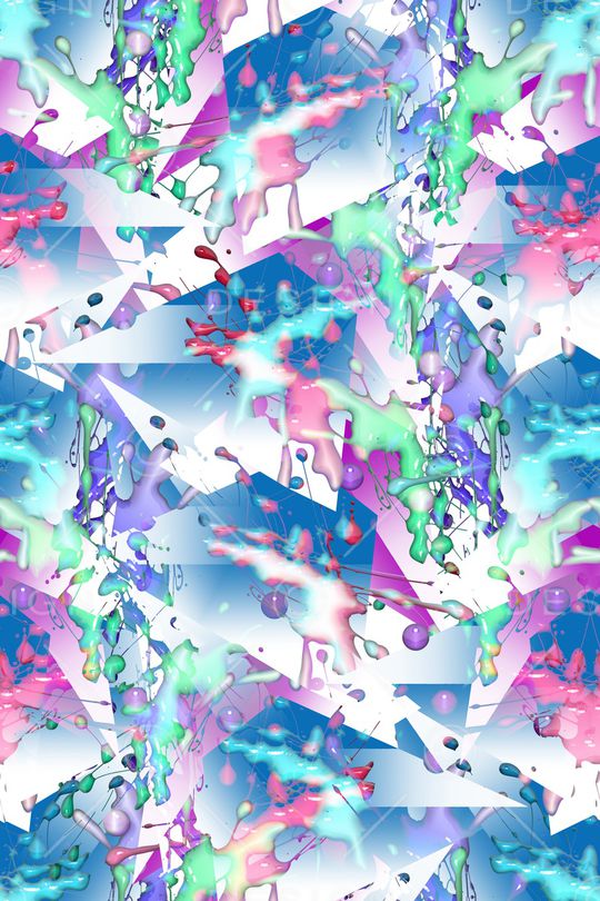 抽象印花华亿平台图片