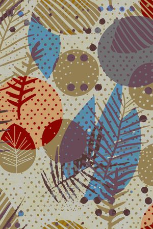 几何印花华亿平台图片