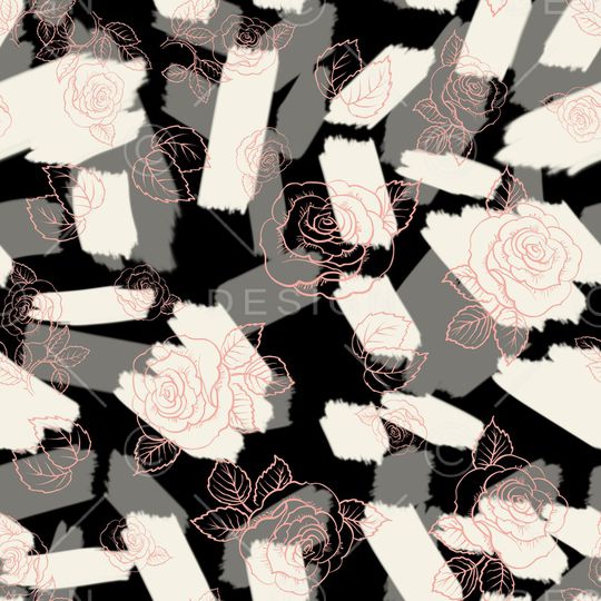 线条印花华亿平台图片