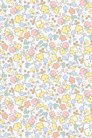 小清新印花华亿平台图片