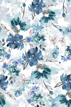 水彩印花华亿平台图片