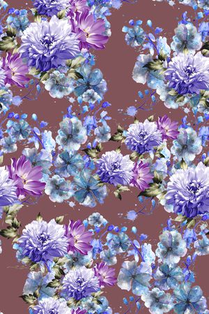 水彩印花华亿平台图片