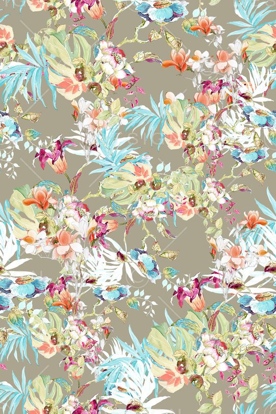 水彩印花华亿平台图片