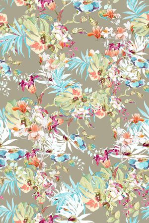 水彩印花华亿平台图片