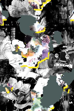 迷彩印花华亿平台图片