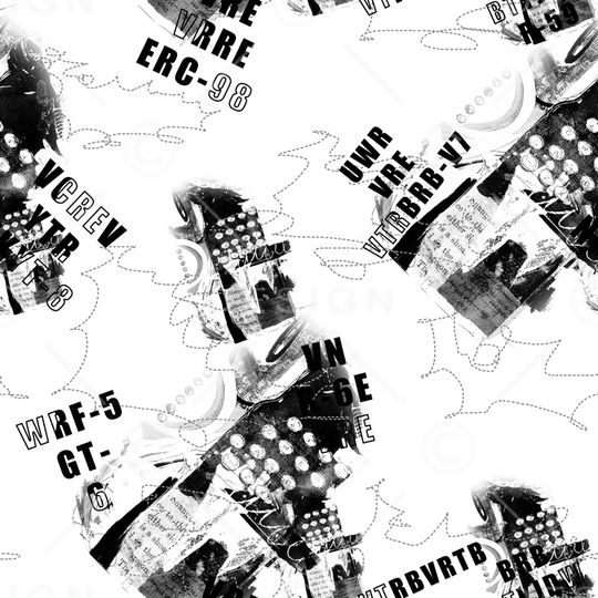 抽象印花华亿平台图片