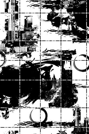 抽象印花华亿平台图片