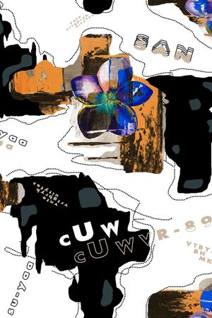 抽象印花华亿平台图片