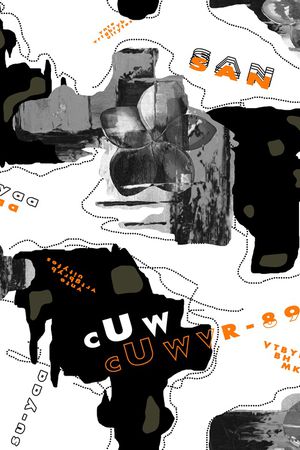 抽象印花华亿平台图片