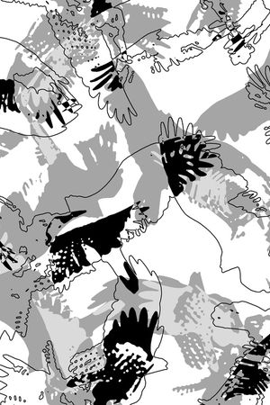 鸟印花华亿平台图片