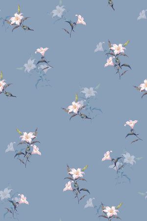 小清新印花华亿平台图片