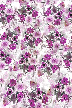 水彩印花华亿平台图片