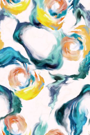 笔触印花华亿平台图片