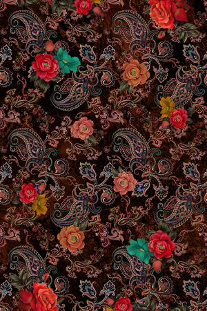 民族风印花华亿平台图片