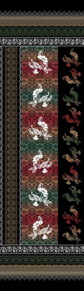 民族风印花华亿平台图片