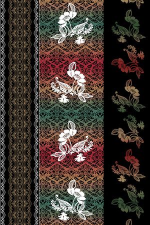 民族风印花华亿平台图片